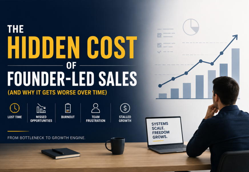 The Hidden Cost of Founder-Led Sales (And Why It Gets Worse Over Time)